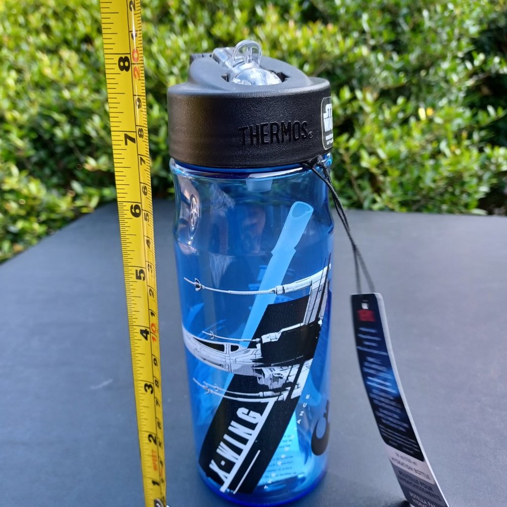 NEW Star Wars “X-Wing The Resistance” Thermos Water Bottle (Botella de Agua) - Picture 2 of 8